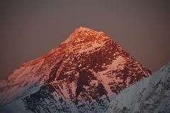 Gokyo Ri 05-4 Everest North Face and Southwest Face Close Up From Gokyo Ri At Sunset.jpg